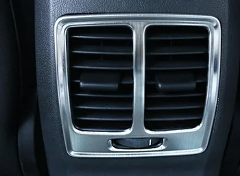 המכונית הפנים אביזרים משענת יד תיבת אחורי מיזוג האוויר לקצץ כיסוי שקע האוויר מסגרת לברוח פורד KUGA 2013 2014 2015
